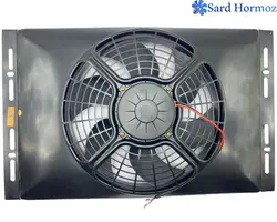 فن و قاب تک فن ولتاژ 24 برند پوکا | سردهرمز