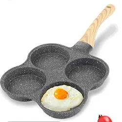 ماهیتابه نچسب گرانیتی 4 تکه ROYAL ARSHIA تابه کرپ چهار قسمتی

