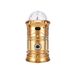 چراغ فانوسی رقص نور دار طلایی- ME-SH