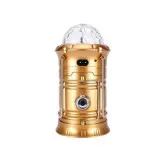 چراغ فانوسی رقص نور دار طلایی- ME-SH