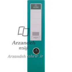 زونکن A4 کتان 7.5 سانتی متر رنگ سبز روشن
