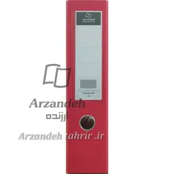 زونکن A4 کتان 7.5 سانتی متر رنگ قرمز
