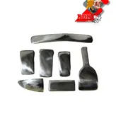 پک ابزارهای پرکاربرد صافکاری سنتی مجموعه مشتی کفی های کاربردی خارکش فولادی و قالب تنه بی رنگی فولاد