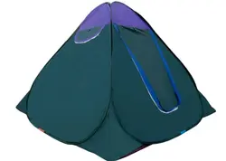 چادر مسافرتی 8نفره مدل شمعی کف پارچه ای سایز 250*250