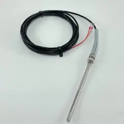 ترموکوپل pt100 rtd m8 جومو قطر ۵ میلیمتر طول ۱۰سانتی سنسور دما