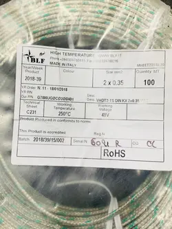 سیم ترموکوپل K BLF ایتالیایی