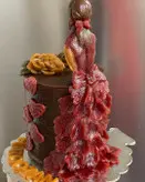 کیک لواشکی شکم پر/لواشک/ترشک/کیک تولد/ کیک دخترونه/باکس هدیه