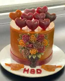 کیک لواشکی/ ترشک/کیک تولد/گل و گلدان / باکس هدیه/سبد گل