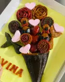 لواشک/حروف انگلیسی/ترشک/کیک تولد/باکس قلبی/هدیه لاکچری