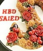 لواشک حروف انگلیسی سایز بزرگ /باکس لواشک/اعدادانگلیسی/لواشک چند لایه/کیک تولد/هدیه لاکچری