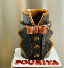 لواشک شکم پر/کیک پیراهن مردانه/ترشک/ هدیه تولد/هدیه خاص/کیک مردانه