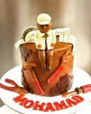 کیک لواشک /کیک مهندس /باکس لواشک /کیک تولد/ باکس هدیه /ترشک