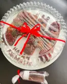 لواشک حروف/کیک لواشک/ترشک/سفارش آنلاین/باکس تولد/باکس گل هدیه/هدیه خاص