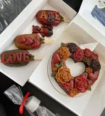 لواشک قلبی/کیک تولد/سفارش آنلاین لواشک/باکس لواشک/هدیه خاص