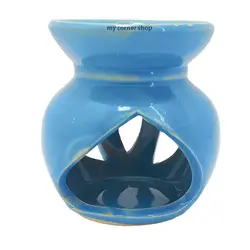 اسانس سوز آبی، سرامیکی، کوچک، کد 003 - my corner shop