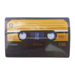 برچسب عابر بانک-نوار کاست زرد 002 - my corner shop