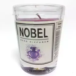 شمع NOBEL، بنفش، violet، معطر، کد 048 - my corner shop