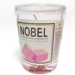شمع NOBEL، صورتی، gum، معطر، کد 047 - my corner shop