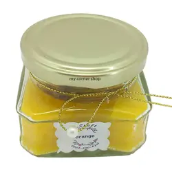 شمع معطر، بوی پرتقال، شیشه ای، کد 061 - my corner shop