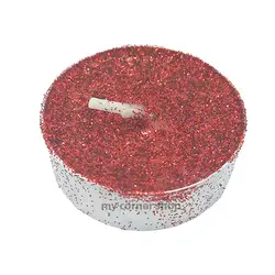 شمع وارمر، قرمز، اکلیلی، کوچک، کد 010 - my corner shop