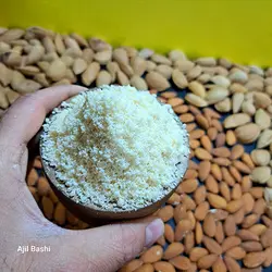 پودر بادام درختي 100% اصل؛ خرید و قیمت آرد بادام درختی تازه