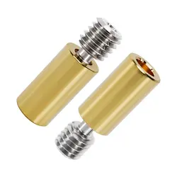 پیچ سوراخدار اکسترودر دما بالا آلیاژ تیتانیوم و برنج مدل Smooth Version E3D V6 