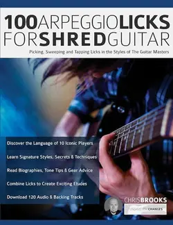 100Arpeggio Licks for Shred Guitar - اچ ای متد