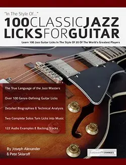 100Classic jazz Licks for Guitar - اچ ای متد