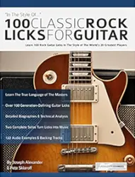 100Classic Rock Licks for Guitar - اچ ای متد