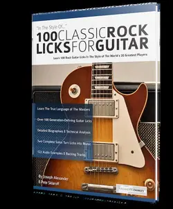 100Classic Rock Licks for Guitar - اچ ای متد