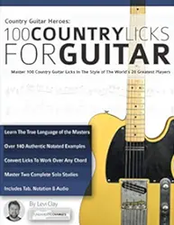 100Country Licks for Guitar - اچ ای متد