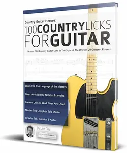 100Country Licks for Guitar - اچ ای متد