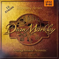 12Strings Acoustic Guitar Dean Markley - اچ ای متد