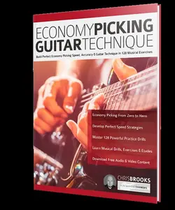 Economy Picking Guitar Technique - اچ ای متد