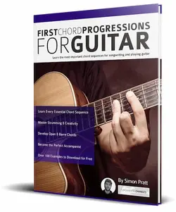 First Chord Progressions for Guitar - اچ ای متد