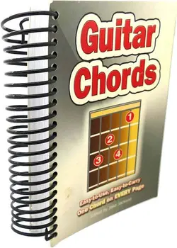 Guitar Chords Easy to Use Easy to Carry One Chord on Every Page - اچ ای متد