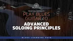 Play Blues Guitar 10 Advanced Soloing Principles - اچ ای متد