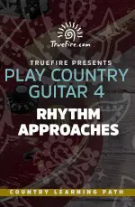 play country guitar 4 Rhythm Approach - اچ ای متد