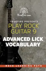 Play Rock Guitar 9 Advanced Lick Vocabulary - اچ ای متد