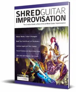 Shred Guitar Improvisation - اچ ای متد