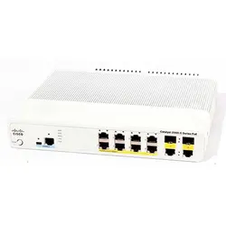 قیمت و بررسی مشخصات سوئیچ شبکه سیسکو 8 پورت WS-C2960C-8PC-L