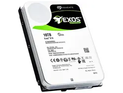 قیمت و بررسی مشخصات هارد سرور سیگیت سری Exos X18 مدل Seagate ST18000NM000J ظرفیت 18 ترابایت