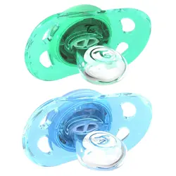 پستانک 2 عددی 6+ ماه آبی - سبز تویست شیک Twistshake