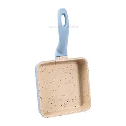 تابه عروس Aroos طرح مربع رنگ آبی