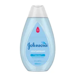 شامپو بدن کودک جانسون Johnson آبی حجم 500 میل