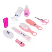 ست بهداشتی مراقبتی نوزاد 9 تکه صورتی چیکو Chicco