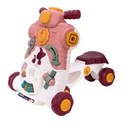 واکر موزیکال طرح موتور 3 در 1 رنگ کالباسی Fun Trolley