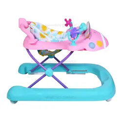 روروئک واکر شو طرح هواپیما صورتی بیبی فورلایف Baby4Life