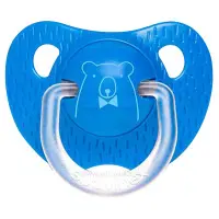 پستانک 18-6 ماه طرح خرس رنگ سرمه ای سواوینکس Suavinex