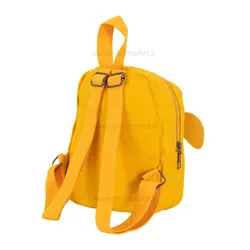 کوله پشتی بچه گانه طرح سگ رنگ زرد